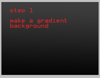 Creation of futurist racing !: Step 1